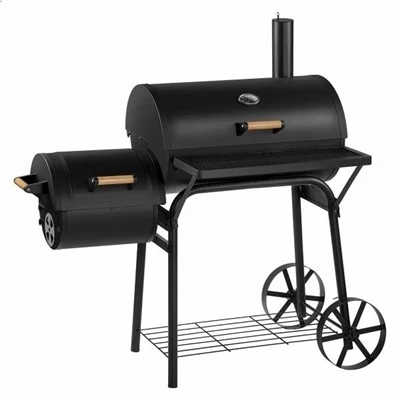Charcoal BBQ Grill With Smoker Charcoal BBQ Grill With Smoker